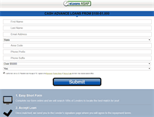 Tablet Screenshot of eloansasap-1.com